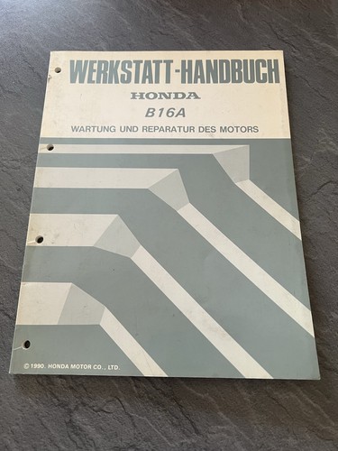 Werkstatt handbuch honda - werkstatt-handbuch, b16a