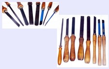 Konvolut alte Stemmeisen Beitel Stechbeitel, Drechselbeitel Hohlbeitel - DDR