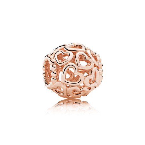 Pandora rose charm - rose,