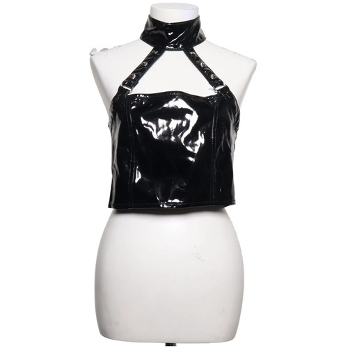 Hard leather stuff neckholder - hard,
