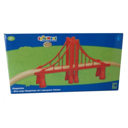 Holzeisenbahn große brücke - holzeisenbahn,