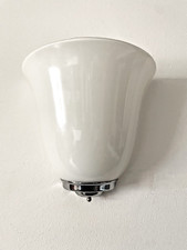 Wandlampe Trichterform Tulpenform Opalglas E14 Sockel Art Deco Mazda Stil