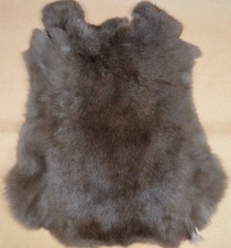 Kaninchen Fell Pelz Hasen Basteln Felle Tierfell Kaninchen Havanna-braun 33