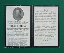 Sterbebild lauterbach - sterbebild, a.