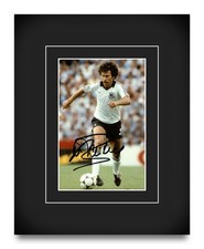 Paul Breitner signed 10x8 Foto