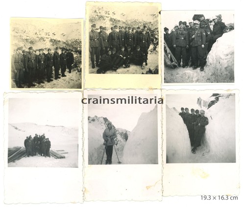 Orig foto gebirgsjäger - 6x, in