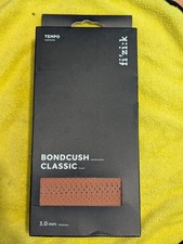 Fizik Tempo Microtex Bondcush Classic 3 mm Lenkerband / Bar Tape honig braun