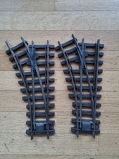 Zwei LGB Weichen links R1 Spur