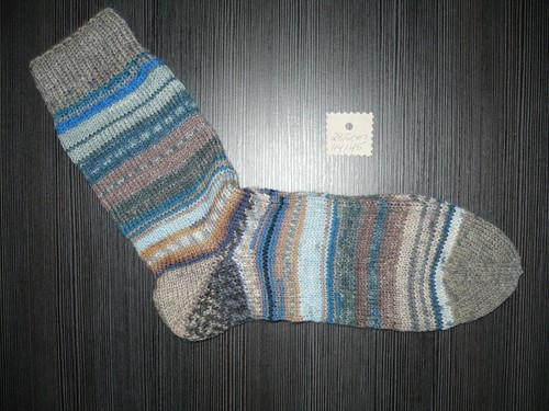 Selbstgestrickte socken 45 - selbstgestrickte, 44/45