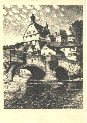 Besigheim brücke gl1946 - brücke,