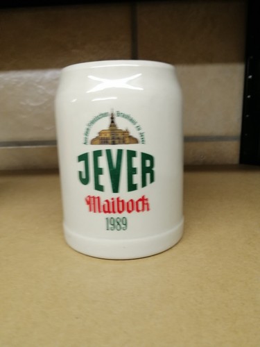 Jever bierkrug seidel keramik - bierkrug,
