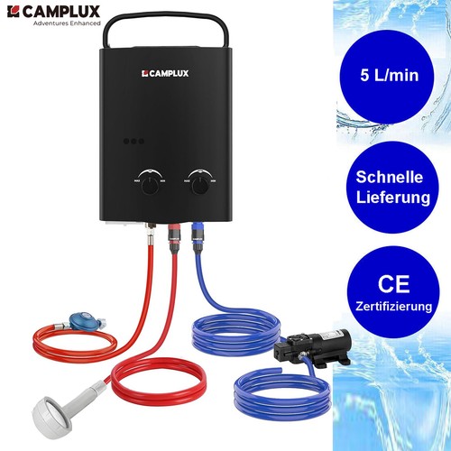 Tankless campingdusche lpg - tankless,