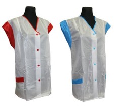 Kasack Kittel Schürze weiß