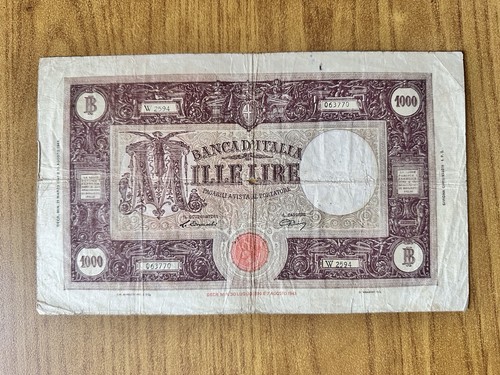 Banknote italienische republik - banknote,