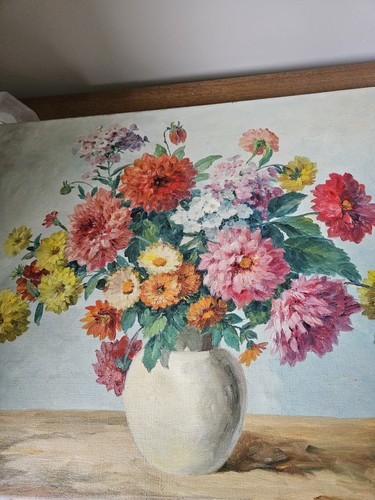 ölgemälde blumen albert - ölgemälde,