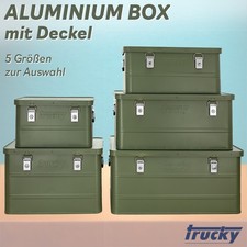Aluminium box mit - box, deckel