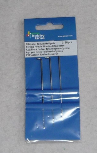 3er set filznadeln grob - 3er, (grob