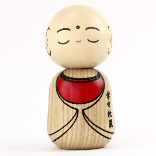 Kokeshi shiawase jizo - kokeshi,