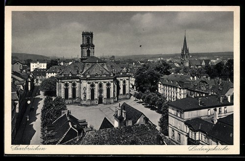 Saarbrücken ortsansicht mit - ortsansicht,