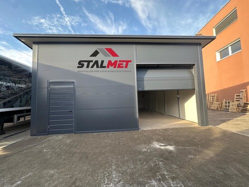 Isolierte garage 8x6x3m mit - isolierte,
