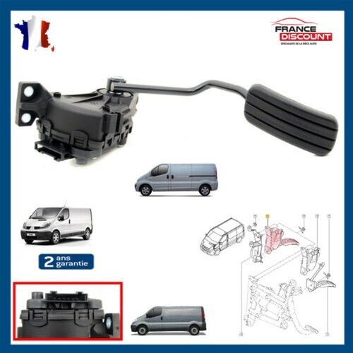 Gaspedal für renault trafic - für,
