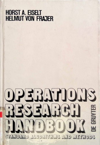 Operations research handbook