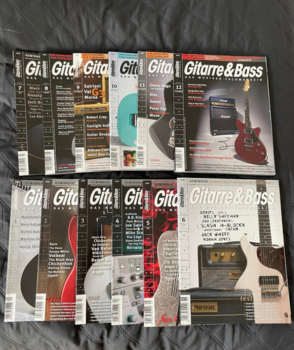 12x gitarre bass 2012 - bass, musik