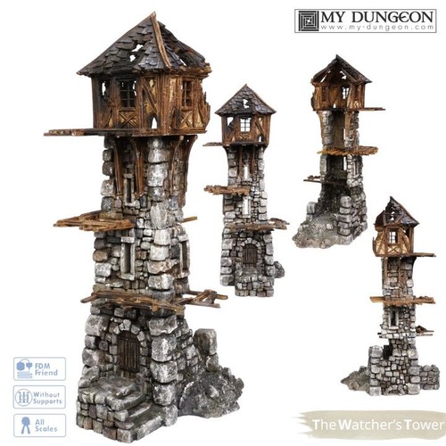 Tower 28mm terrain gelände - 28mm,
