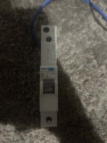 Hager amp curve 6ka 30ma - curve,