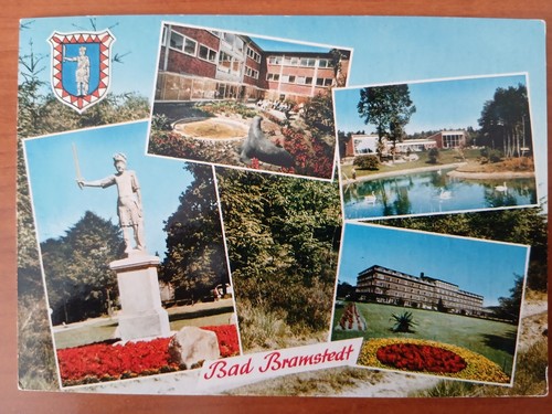 Postkarte 3103 gelaufen bad - postkarte,