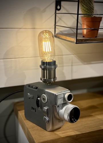 Vintage canon cine kameralampe - vintage,