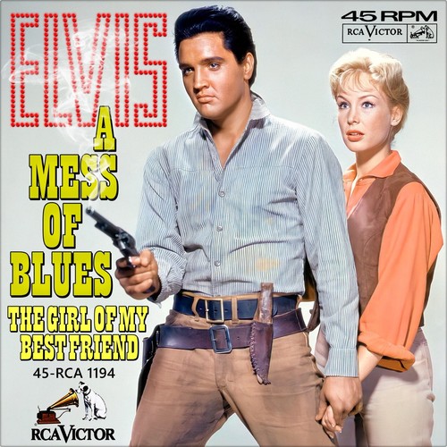 Repro photo elvis presley - elvis, the