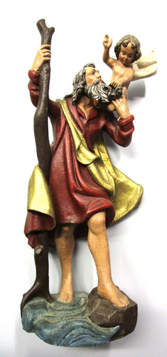 Heiligenfigur mit kind aus - heiligenfigur,