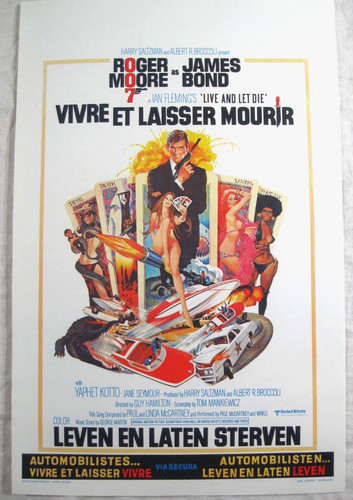 James bond 007 live and - james,