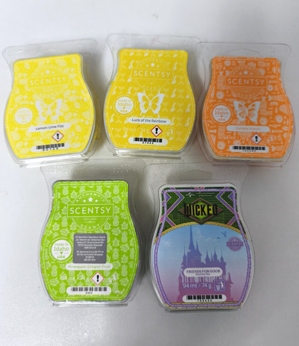Scentsy duftwachs bars - 5er, set