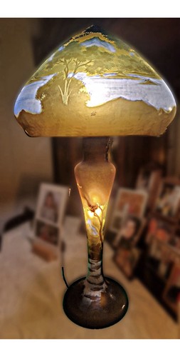 Jugendstil tischlampe - jugendstil,