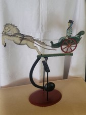 Balancefigur frau kutsche - balancefigur,