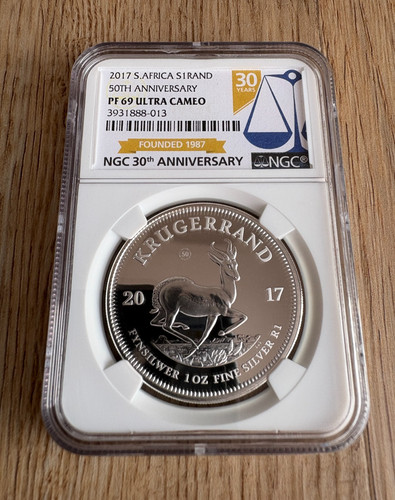 Silbermünze 50 jahre - 1,