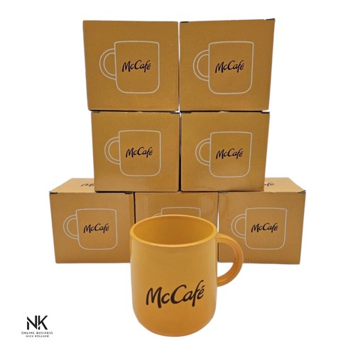 Mccafe tassen gelb 7er set - gelb,