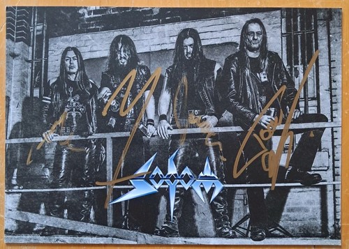 Sodom orig autogramm signiert - orig,