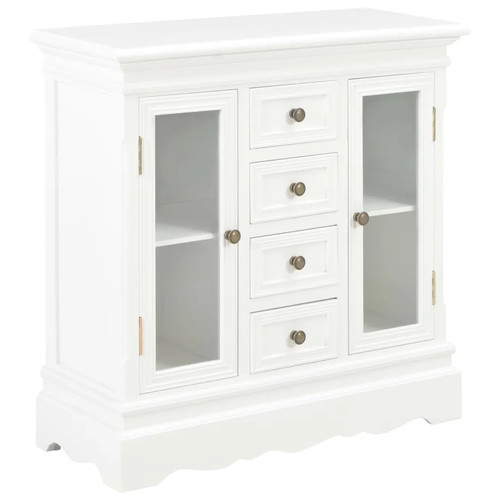 Sideboard weiß 70x28x70 - weiß, cm