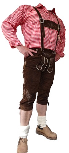 Herren trachtenlederhose - herren,