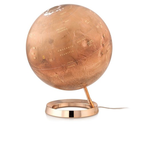 Leuchtglobus der rote planet - rote,