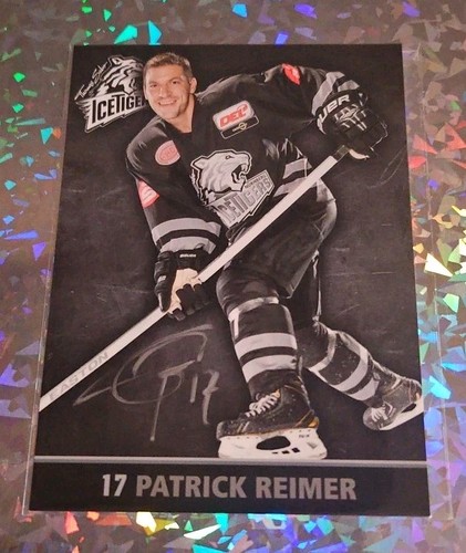 Del eishockey autogrammkarte - del,