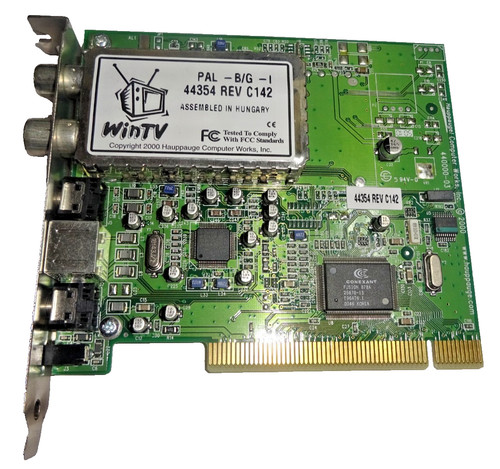 Hauppauge wintv 44354 rev - 44354, b