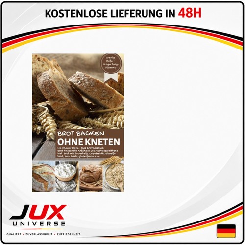 Brot backen ohne kneten - brot,