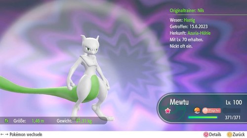 Shiny mewtu pokemon let - shiny,