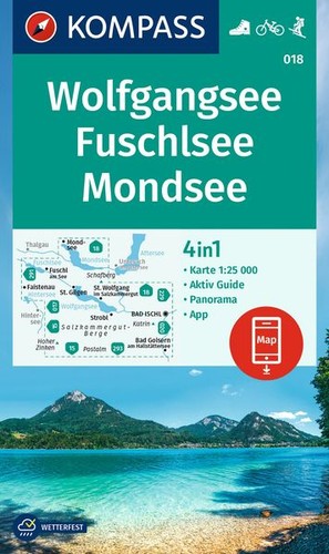 Kompass wanderkarte 018 - wanderkarte,
