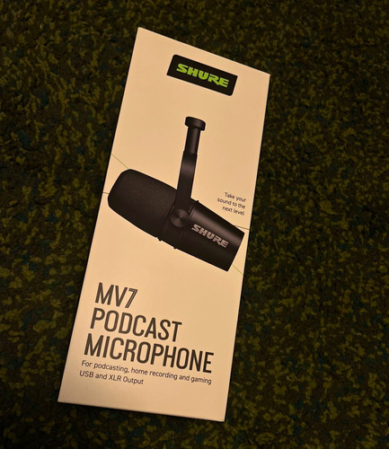 Shure mv7 podcast mikrofon - mv7, podcast-mikrofon