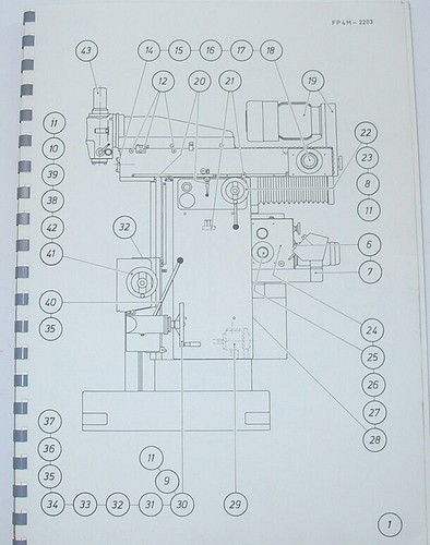 Ersatzteilplan deckel fp4m - deckel,